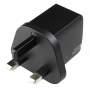 USB Wall Charger 5V DC 1.35A - UK Plug